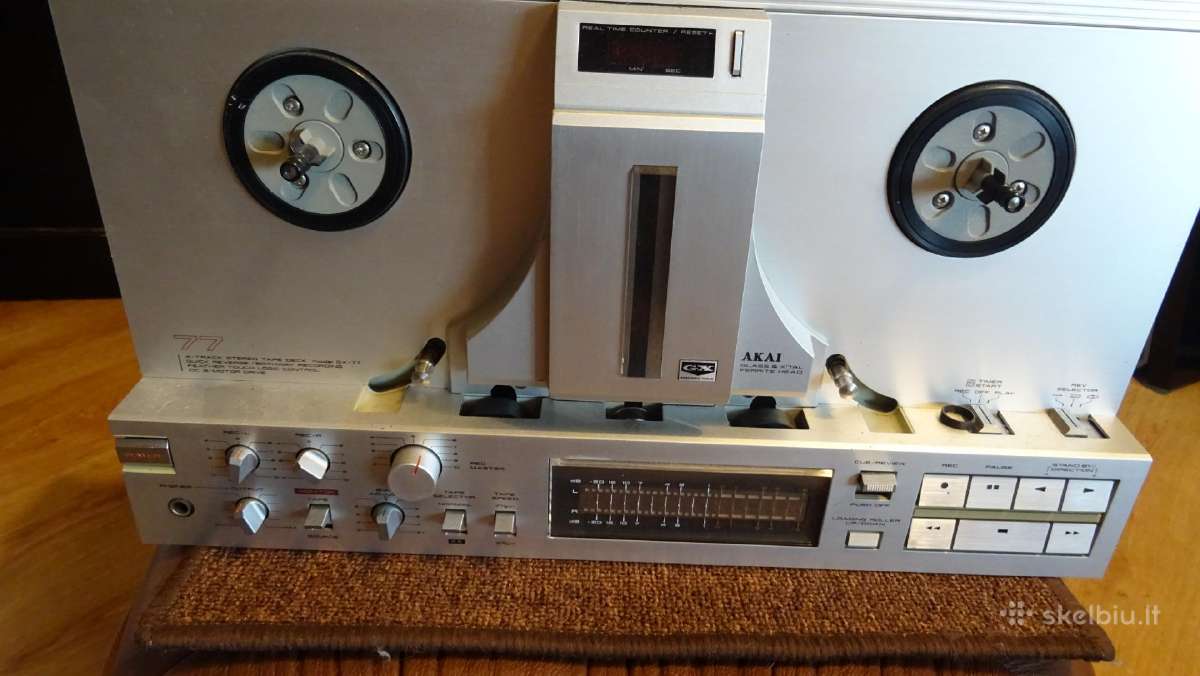 Juostinis Akai GX 77 magnetofonas - nuotraukos Nr. 5