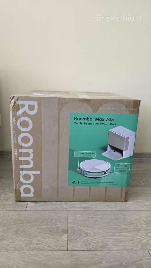 Irobot Roomba Max 705 Combo robotas siurblys - nuotraukos Nr. 7