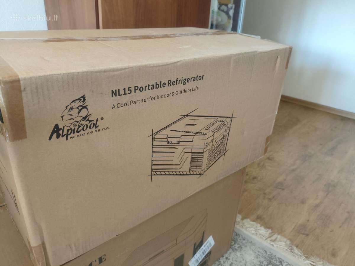 Alpicool 15l talpos auto šaldiklis/ šaldytuvas - nuotraukos Nr. 6