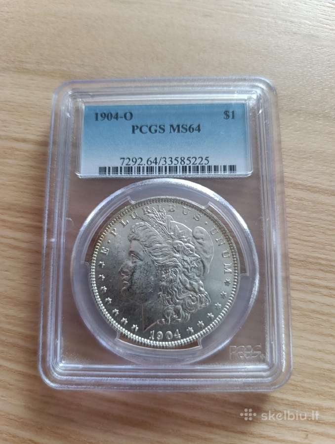 Morgano doleris Pcgs Ms64