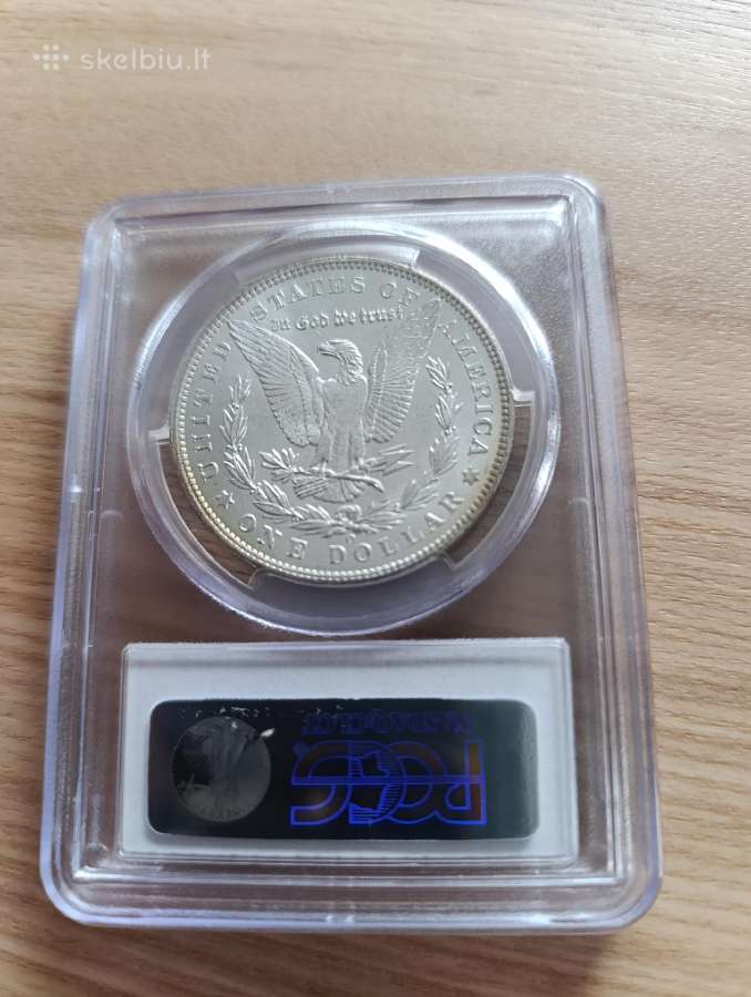 Morgano doleris Pcgs Ms64 - nuotraukos Nr. 2