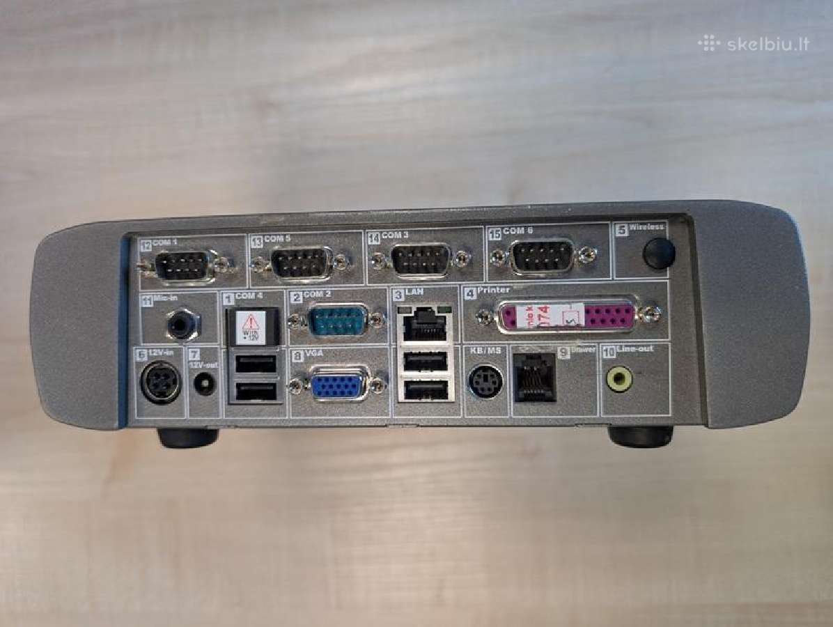 Kompiuteris Fec BP-325 Intel Atom D525 1.8 GHz - nuotraukos Nr. 5