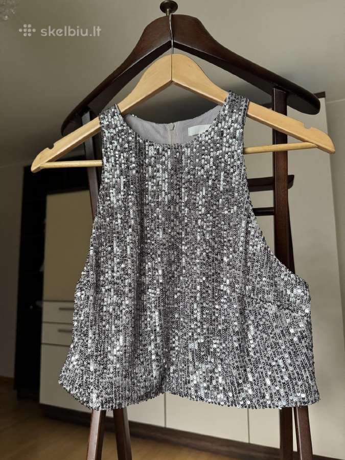 H&m blizganti palaidinė 38 dydis - nuotraukos Nr. 2