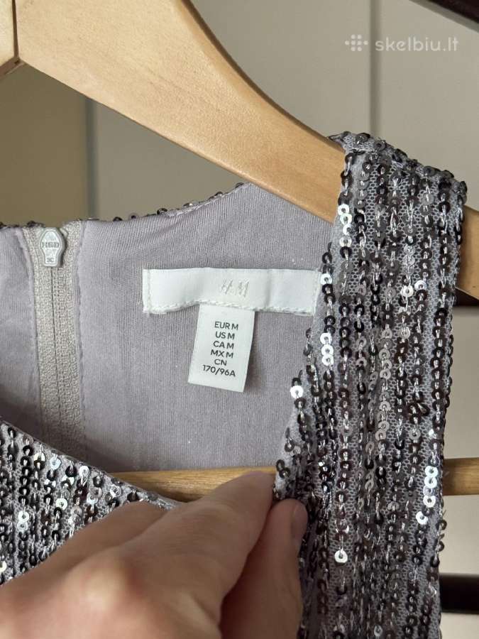 H&m blizganti palaidinė 38 dydis - nuotraukos Nr. 8