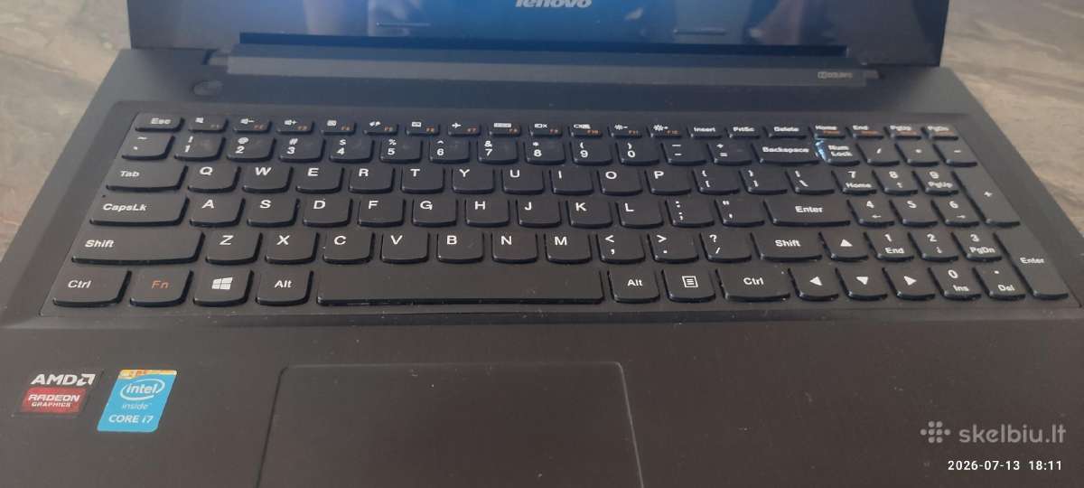 Lenovo G50-80 i7 / 16gb RAM / 1tb SSD + 1tb HDD / - nuotraukos Nr. 2