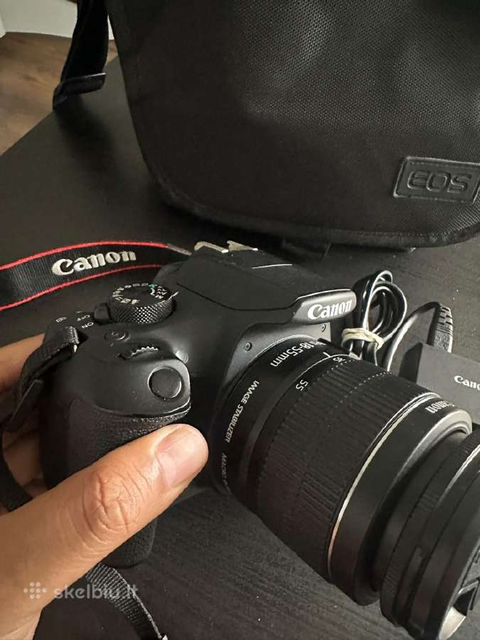 Canon EOS 1300d 18-55mm - nuotraukos Nr. 3