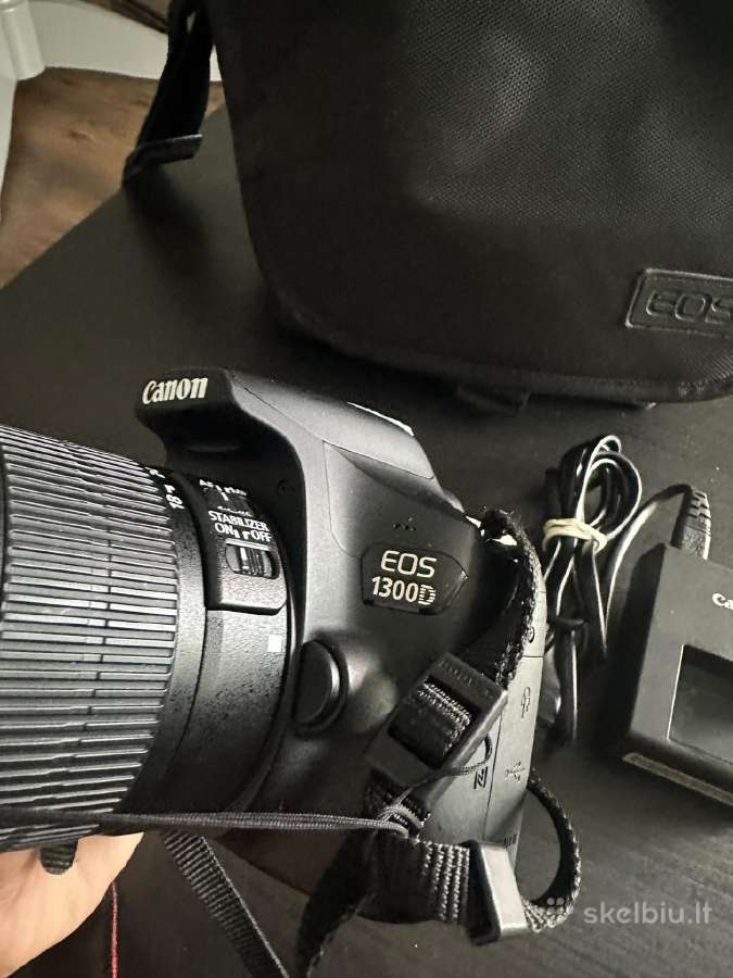 Canon EOS 1300d 18-55mm - nuotraukos Nr. 4