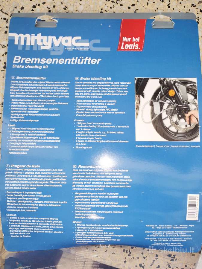 Mityvac stabdžių nuorintojas - nuotraukos Nr. 5