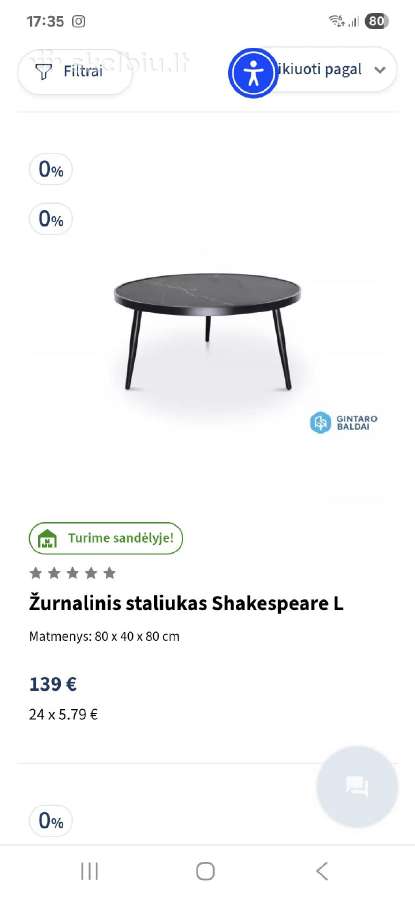 Žurnalinis Staliukas - nuotraukos Nr. 3