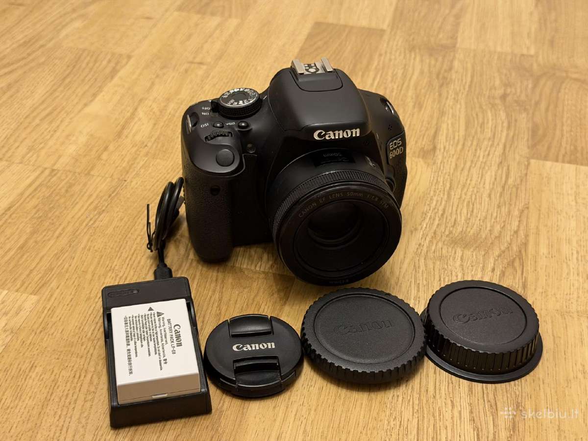 Canon EOS 600d / Dslr / 50mm Stm