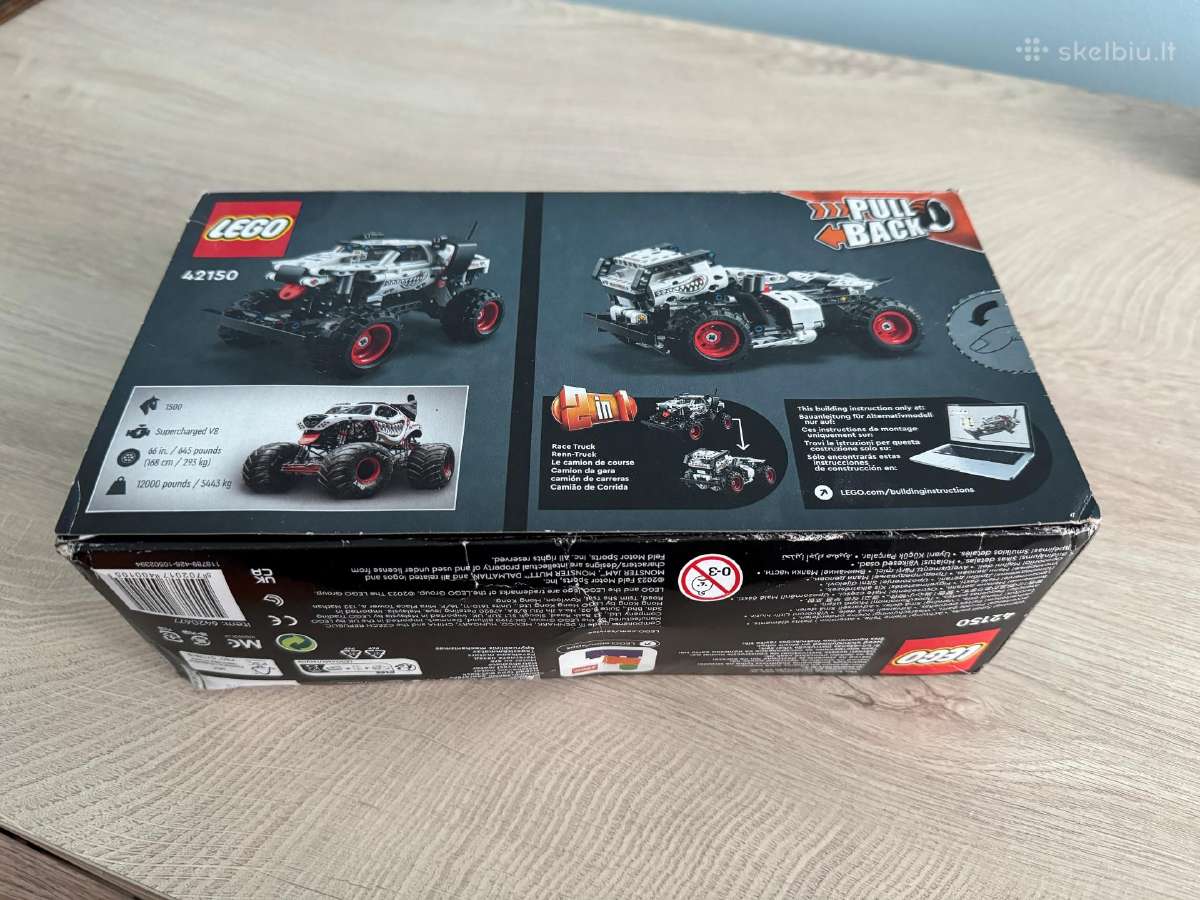 Lego Technic – 42150 Monster Jam Monster Mutt - nuotraukos Nr. 8