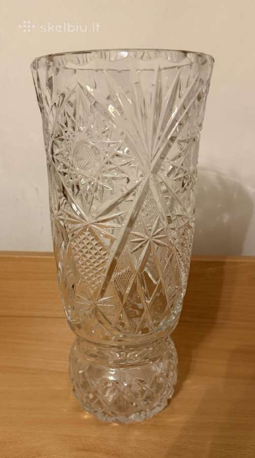 Krištolinė vaza 31x13