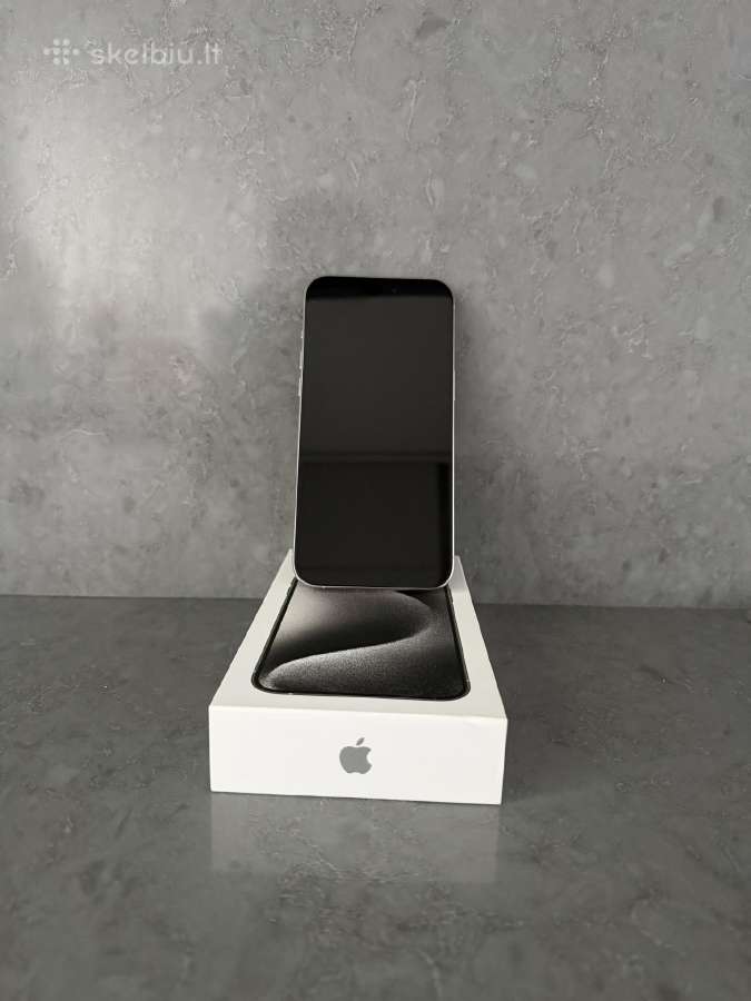 iPhone 15 Pro Max White Titanium 256gb