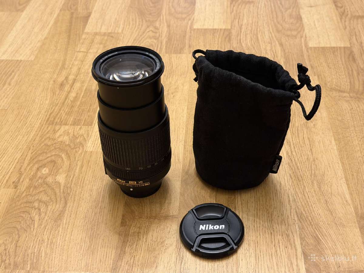 Nikon Af-s 18-140mm 1:4-5.6g Ed Vr objektyvas