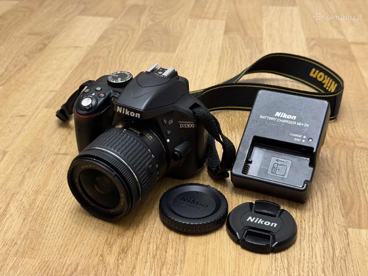Nikon D3300 / Dslr / 18-55mm Af-p