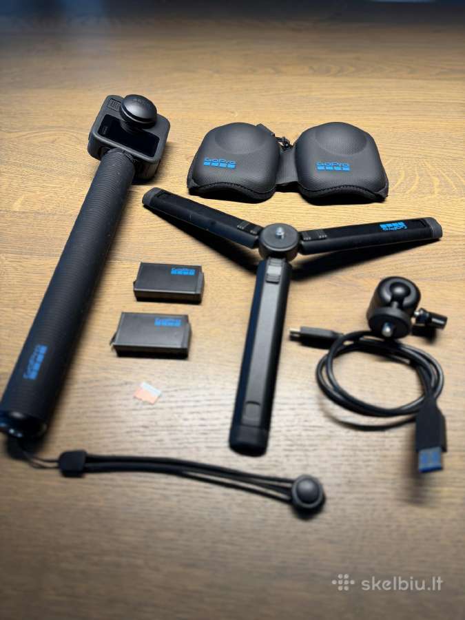 Gopro Max + dėklas (trikojo nėra) - nuotraukos Nr. 2
