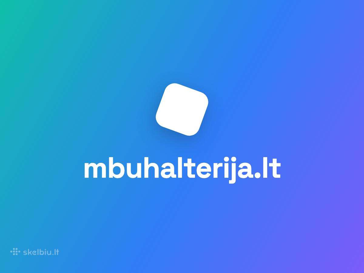 MB ir UAB apskaita su Ai kokybės kontrole
