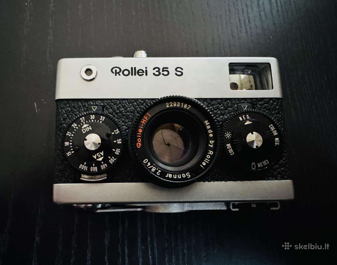 Parduodamas Rollei 35 S 40mm f/2.8