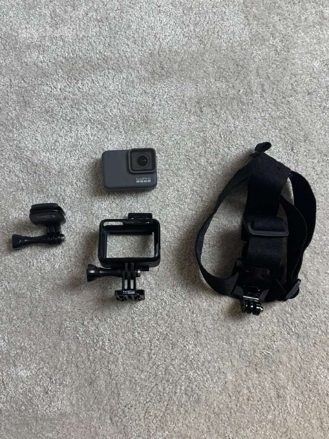 Gopro Hero 7 silver su priedais