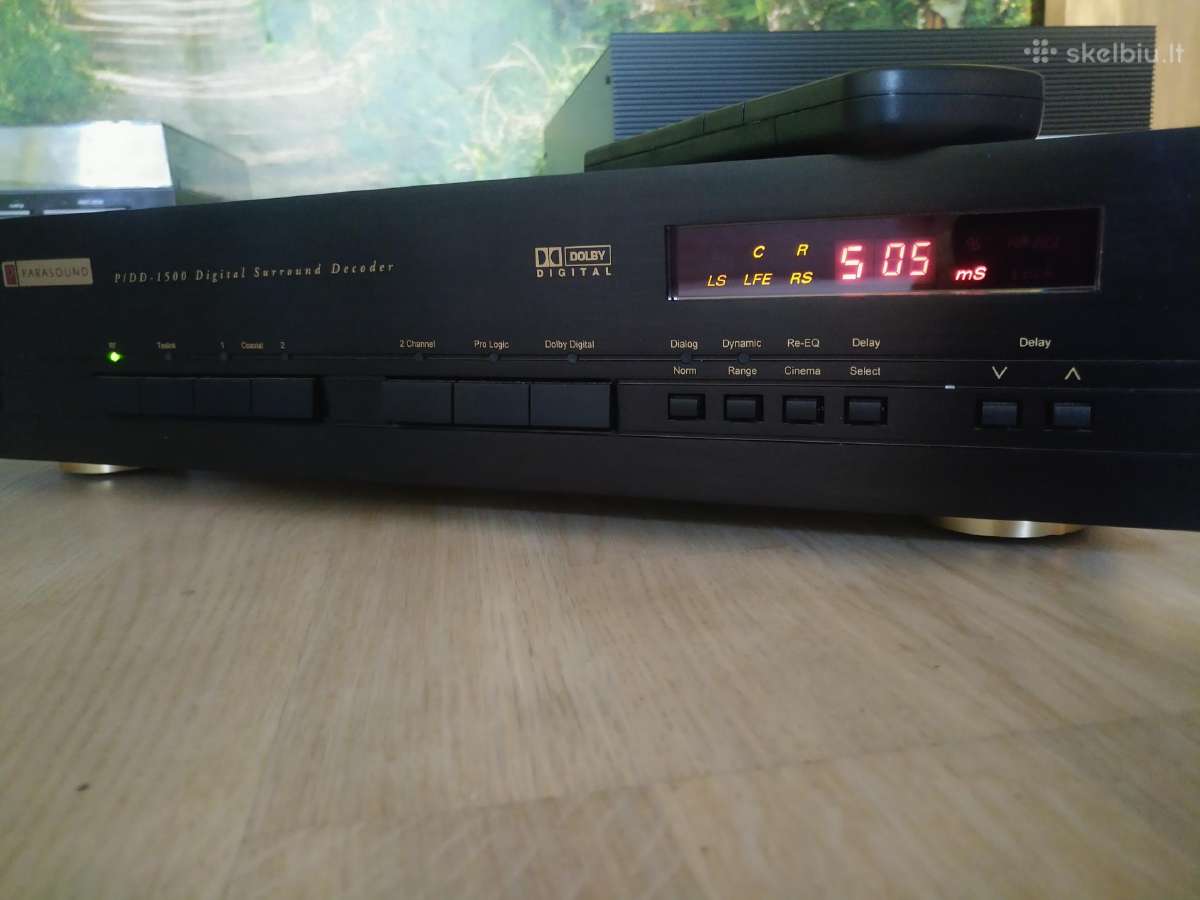 D/a konvertorius Parasound p/dd-1500