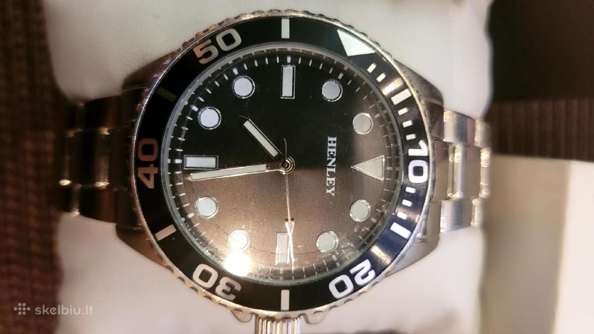 Laikrodis Henley geras stovis. - nuotraukos Nr. 7