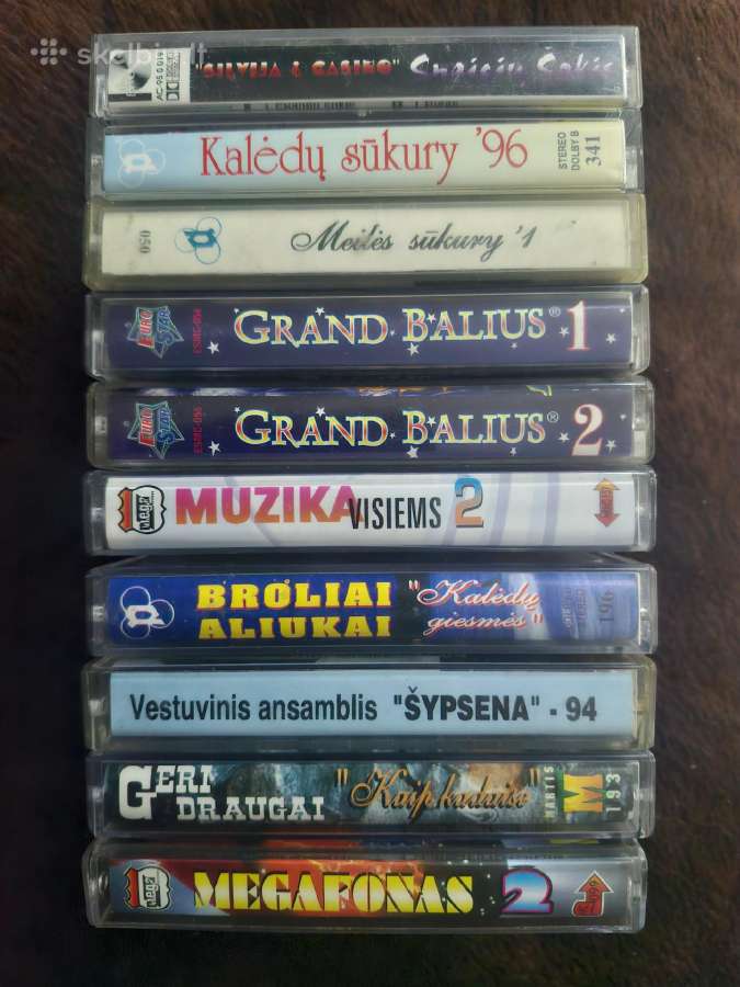Lietuviškos audio kasetės