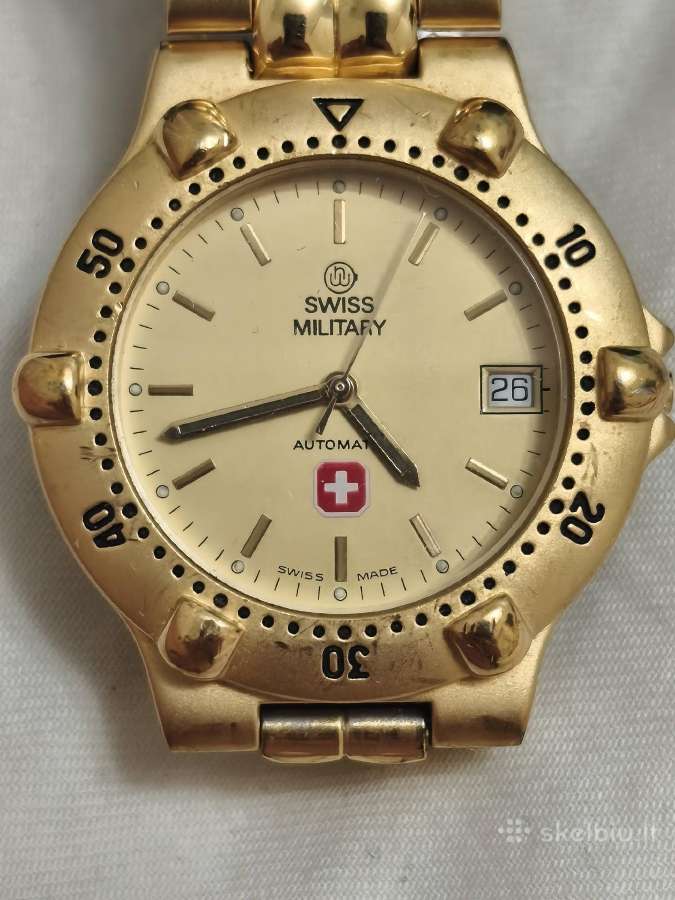 Automatinis Sveicariskas Swiss Military laikrodis