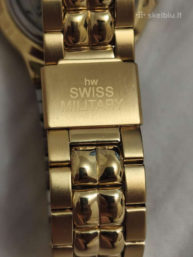 Automatinis Sveicariskas Swiss Military laikrodis - nuotraukos Nr. 3