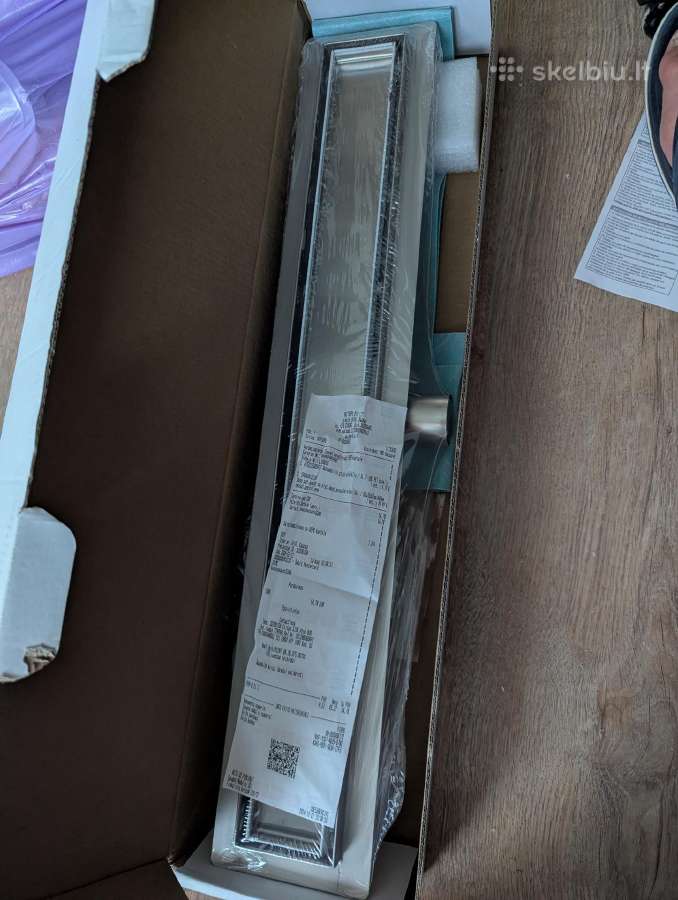 Naujas dušo trapas 60 cm