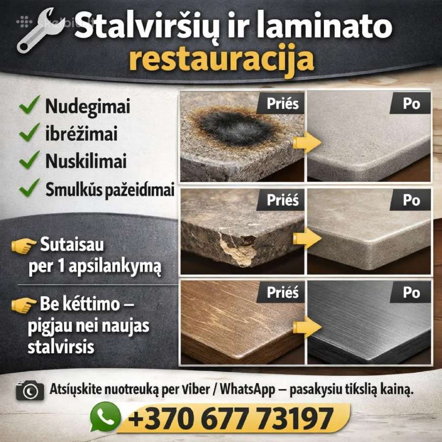 Baldų valymas – Kvapų šalinimas - nuotraukos Nr. 10