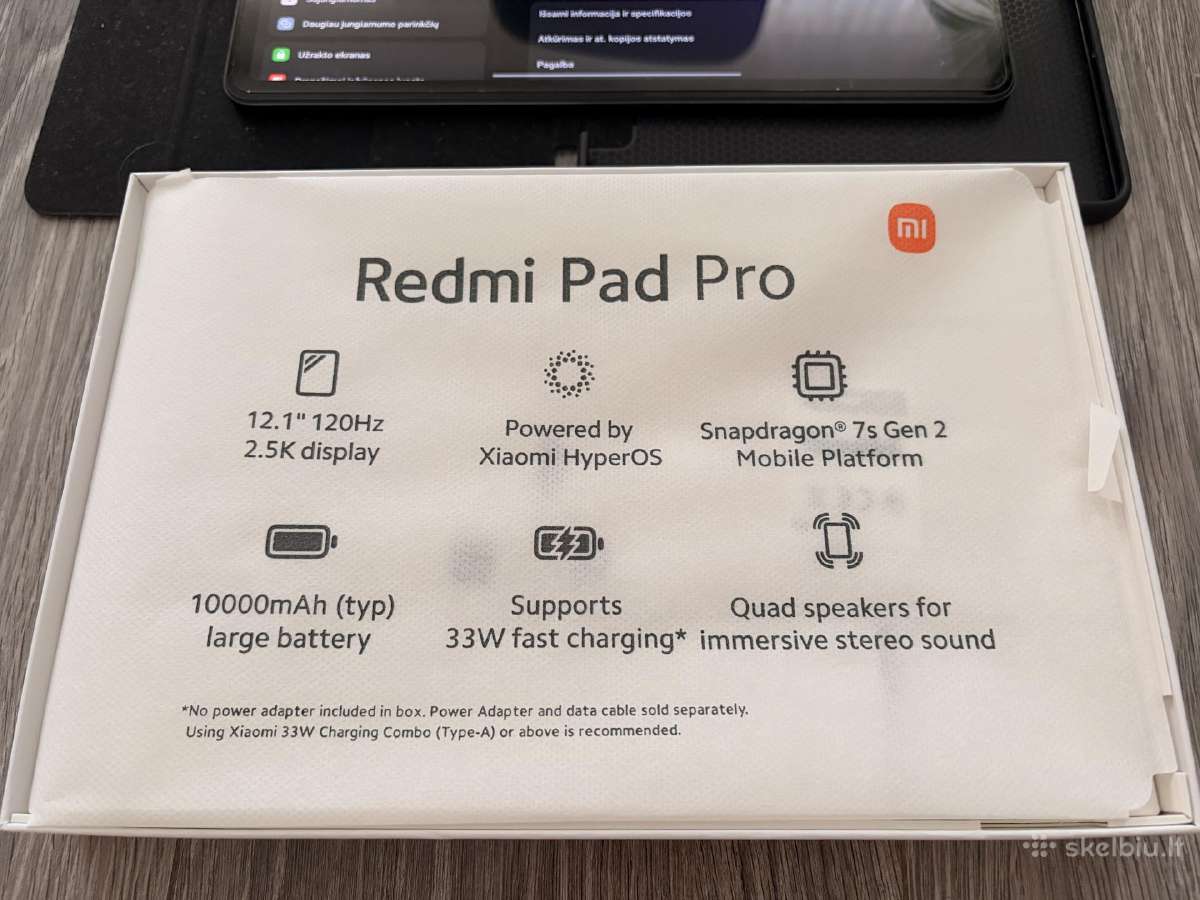 Xiaomi Redmi Pad Pro (128 GB +garantija)