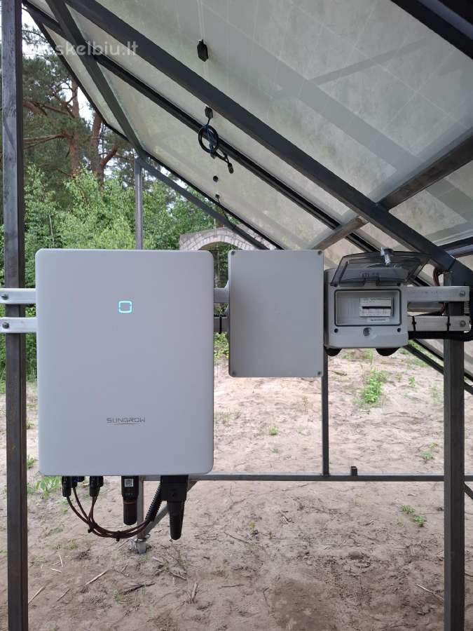 Saulės elektrinių montavimas - nuotraukos Nr. 2