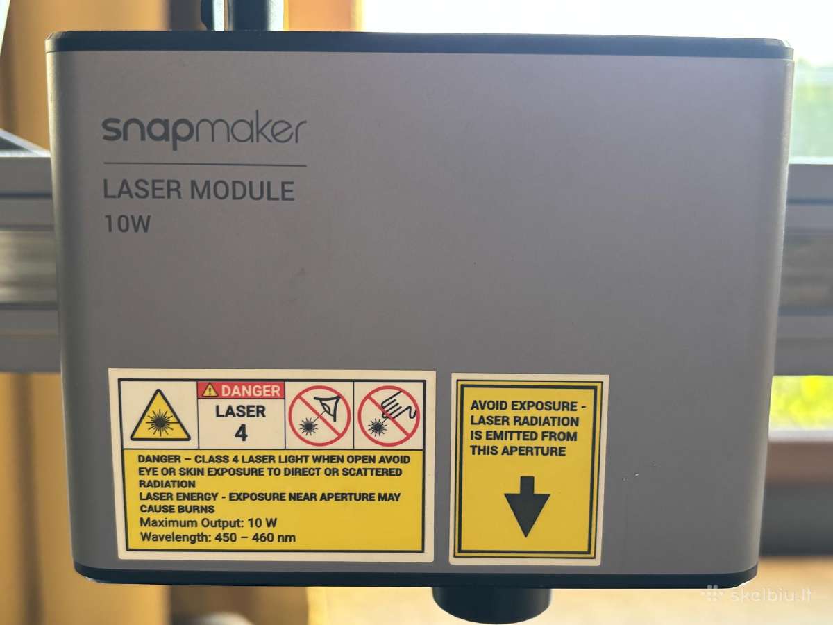 Snapmaker 2.0 3in1 3D spausdintuvas A350 + priedai - nuotraukos Nr. 6
