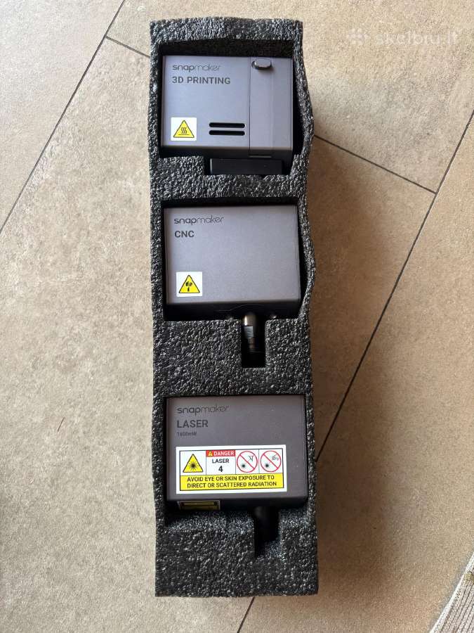 Snapmaker 2.0 3in1 3D spausdintuvas A350 + priedai - nuotraukos Nr. 3