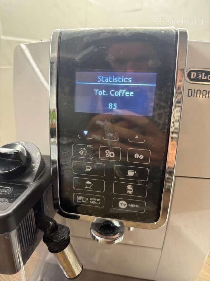 Kavos aparatas Delonghi Dinamica 350.55.w - nuotraukos Nr. 2