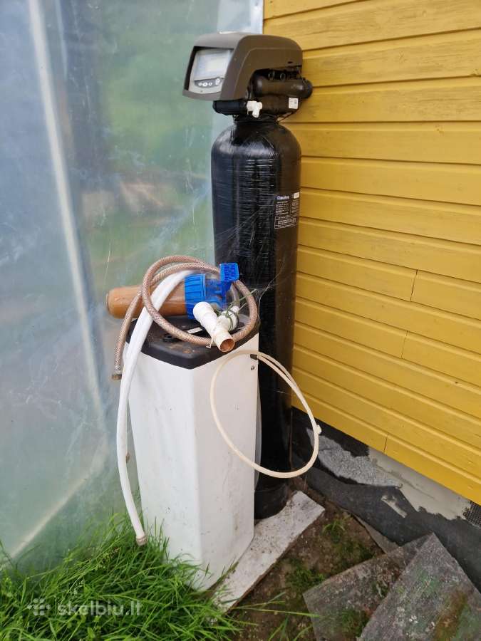 Vandens nugeležinimo ir minkštinimo filtras