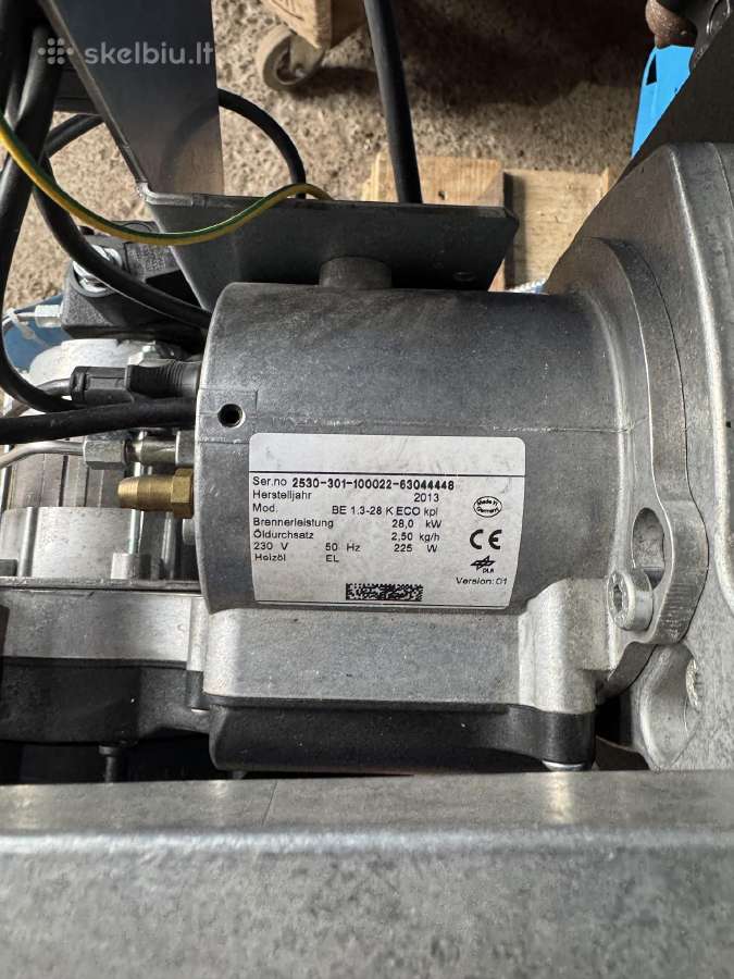 Buderus dyzelinis g125 28 kw - nuotraukos Nr. 5
