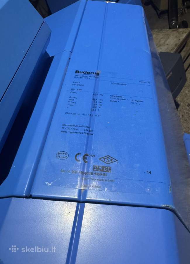 Buderus g125 21 kw - nuotraukos Nr. 3