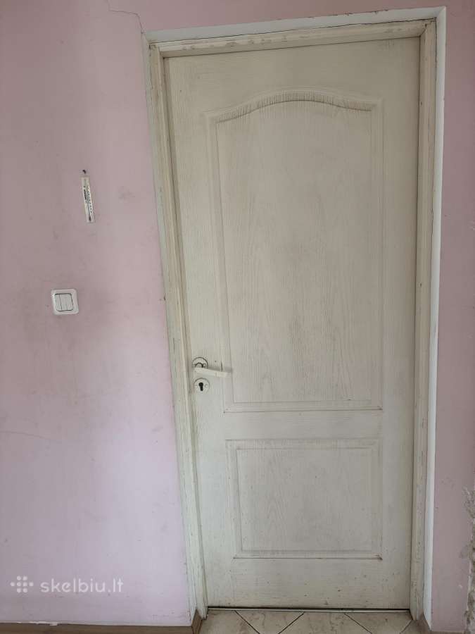 Baltos vidaus durys su staktomis (15 vnt.) - nuotraukos Nr. 4