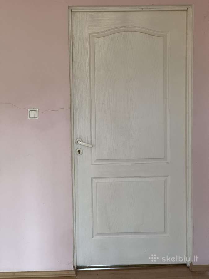 Baltos vidaus durys su staktomis (15 vnt.) - nuotraukos Nr. 6