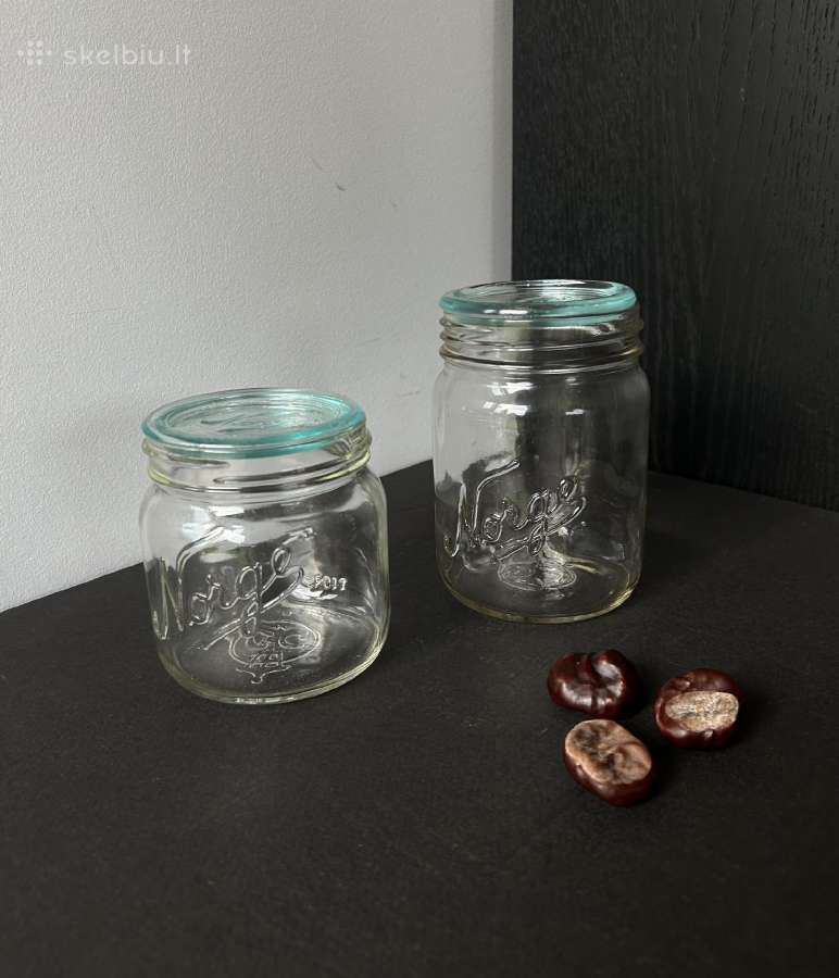 Stikliniai indai biriems produktams - nuotraukos Nr. 2