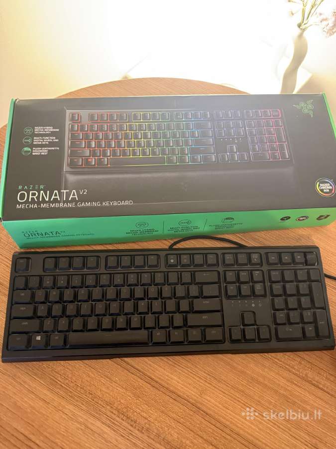 Razer Ornata V2 žaidimų klaviatūra - nuotraukos Nr. 3