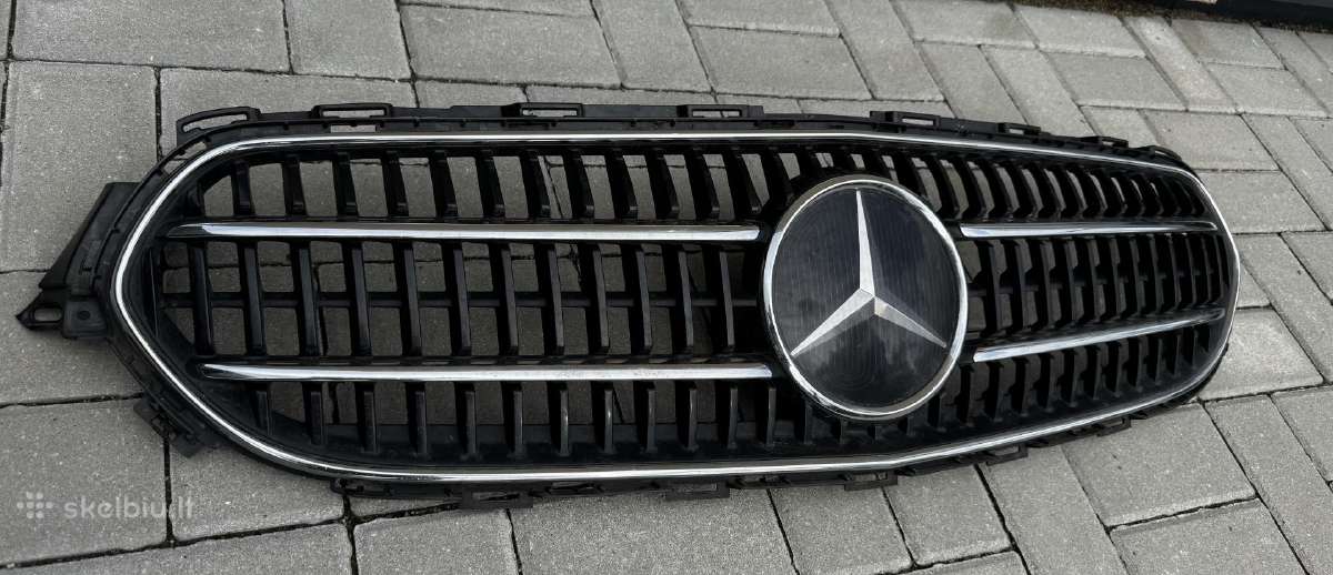 Mercedes-benz W213 grotelės, radaras ir ženkliukas - nuotraukos Nr. 2