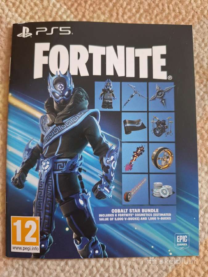 Fortnite cobalt star bundle kodas