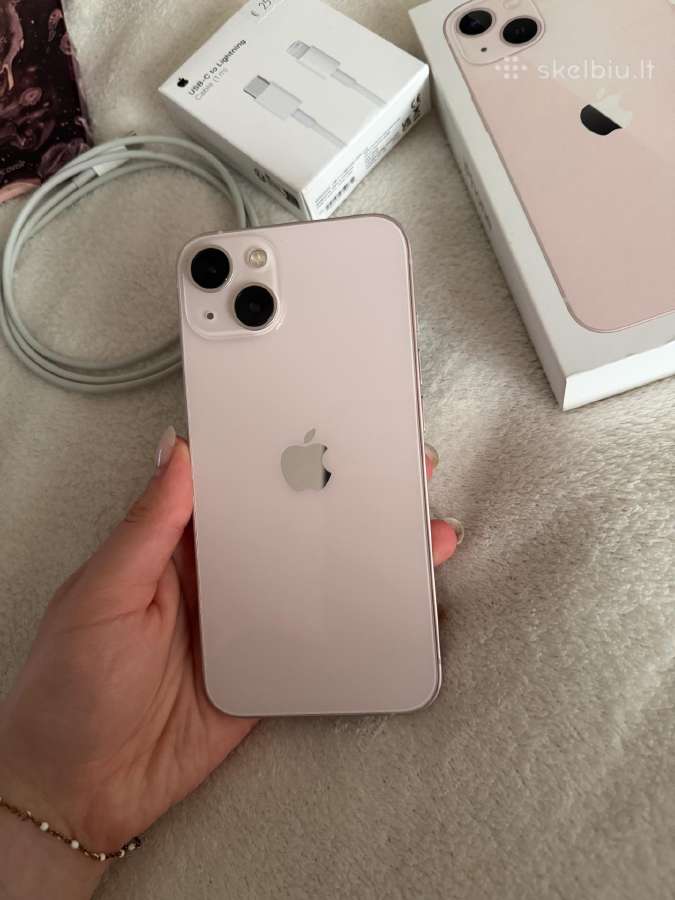 iPhone 13 128gb (Pink) / Rožinis + Pilnas komplekt - nuotraukos Nr. 3