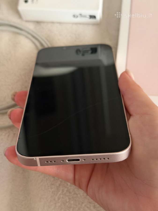 iPhone 13 128gb (Pink) / Rožinis + Pilnas komplekt - nuotraukos Nr. 4