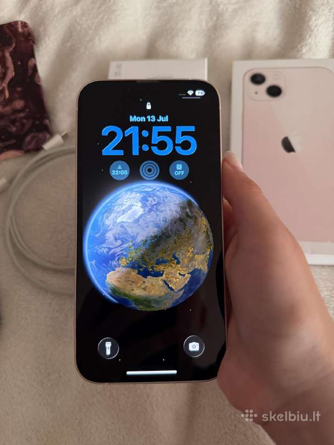 iPhone 13 128gb (Pink) / Rožinis + Pilnas komplekt - nuotraukos Nr. 5
