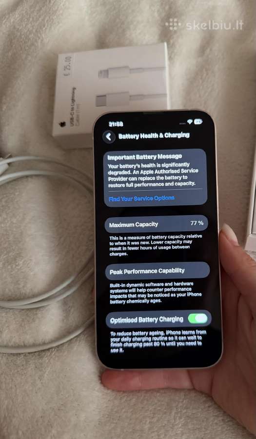 iPhone 13 128gb (Pink) / Rožinis + Pilnas komplekt - nuotraukos Nr. 11