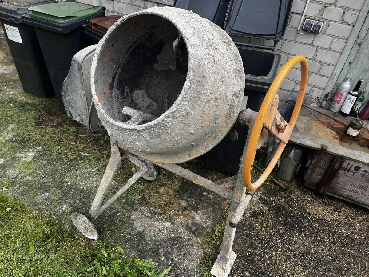 Naudota Elektrinė betono maišyklė Cm120-pbc, 120 l - nuotraukos Nr. 4