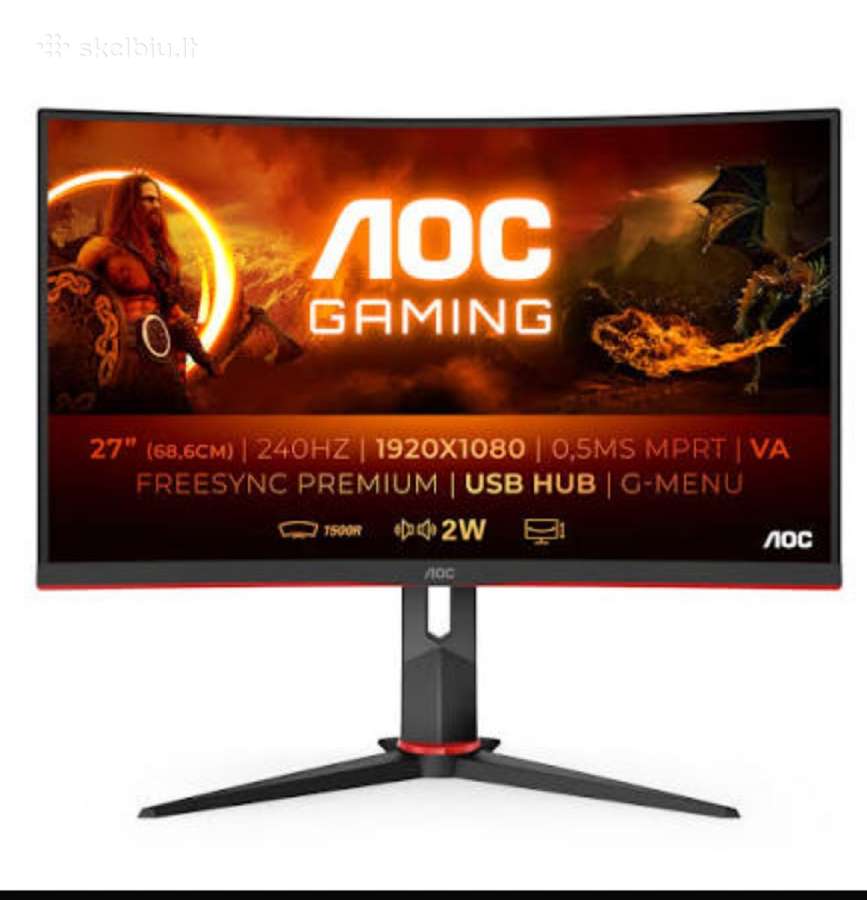 Aoc 27g2g8 monitorius